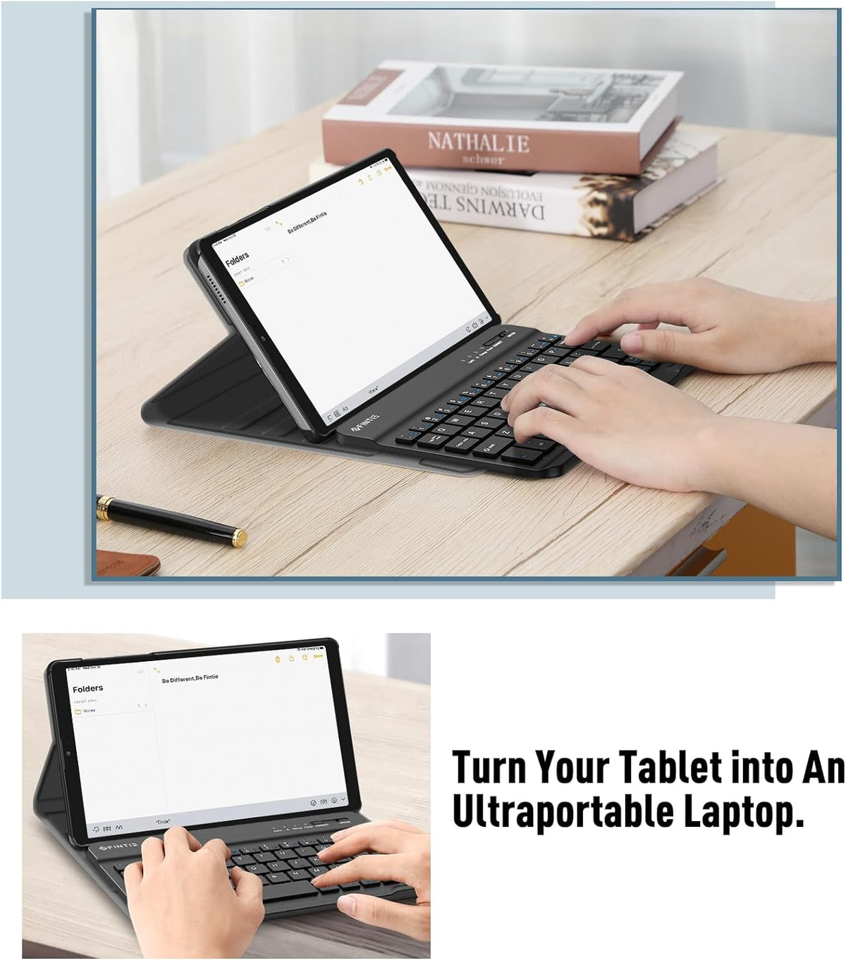 Samsung Galaxy Tab A7 Lite 8.7-Inch (2021) Keyboard Case - Black