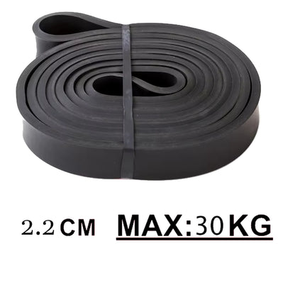 Heavy-Duty Latex Resistance Bands for Pull-Up Assistance and Pilates Workouts - Ideal for Home Gym Fitness and Body Shaping