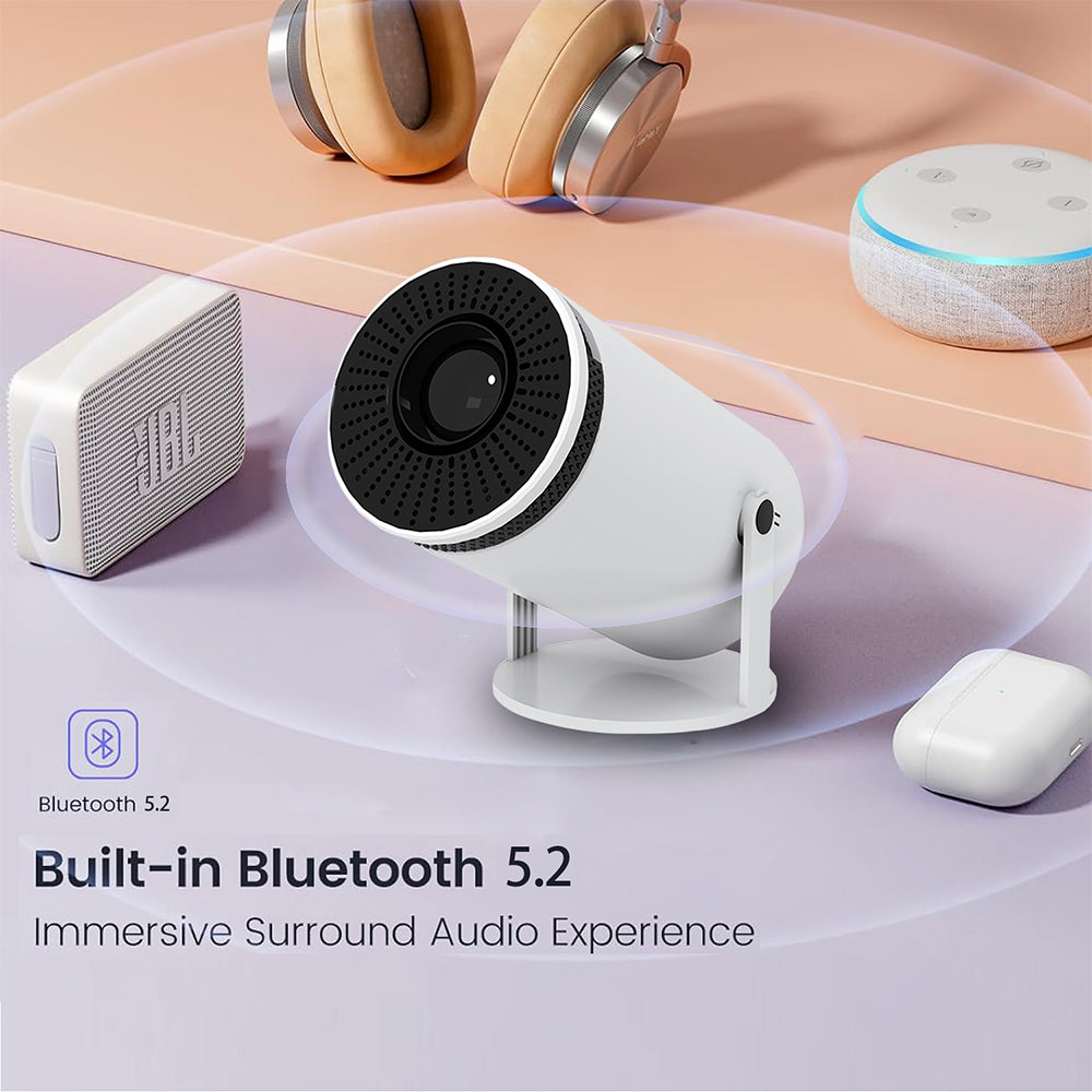 Portable 4K Bluetooth Mini Home Theater Projector Y5S