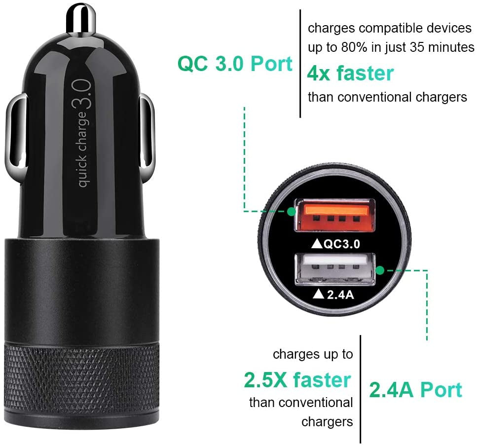 High-Speed 30W USB Phone Charger with 5.4A Quick Charging Capability