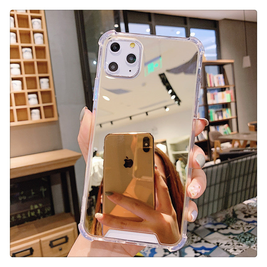 Elegant Mirror Phone Case with Integrated Reflective Surface