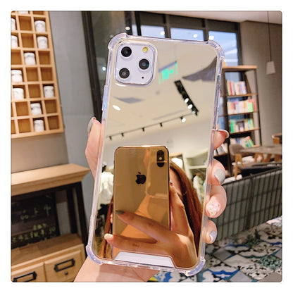 Elegant Mirror Phone Case with Integrated Reflective Surface