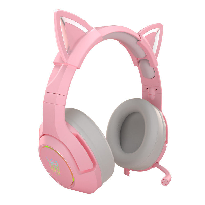 Head-Mounted Wired Computer Headset for Gaming - Designed for Girls