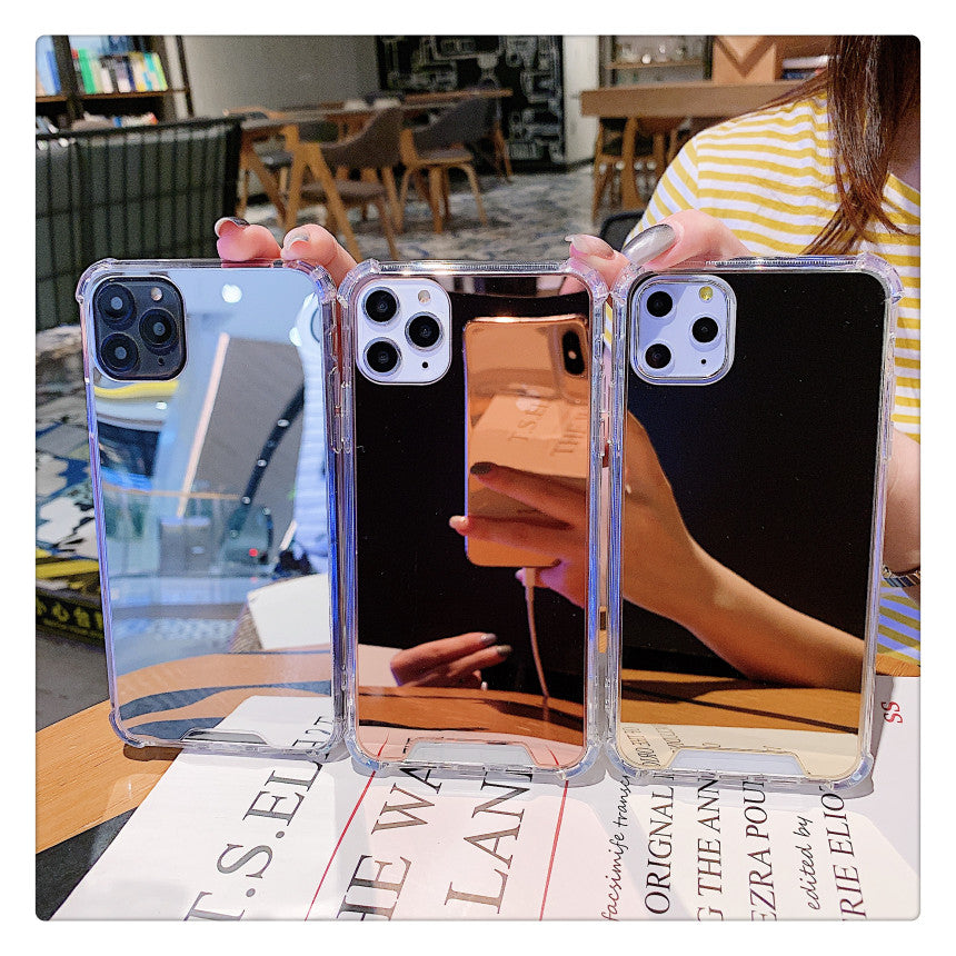 Elegant Mirror Phone Case with Integrated Reflective Surface