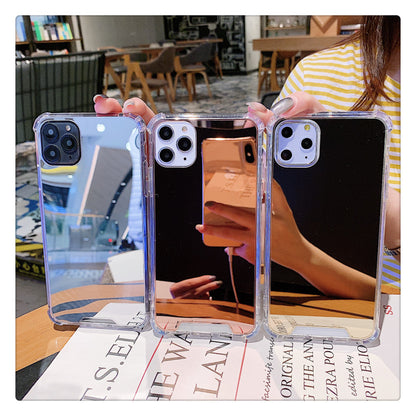 Elegant Mirror Phone Case with Integrated Reflective Surface