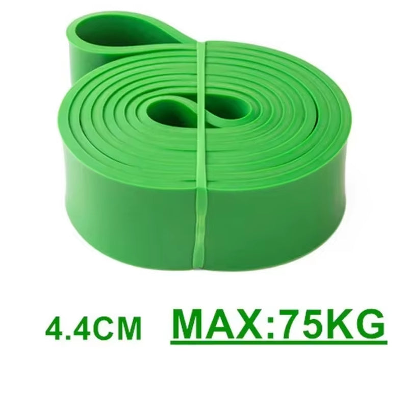 Heavy-Duty Latex Resistance Bands for Pull-Up Assistance and Pilates Workouts - Ideal for Home Gym Fitness and Body Shaping