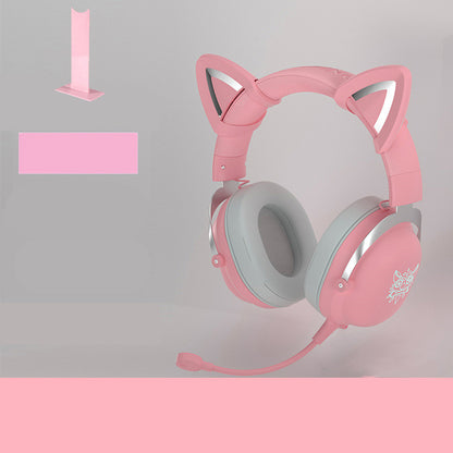 Head-Mounted Wired Computer Headset for Gaming - Designed for Girls