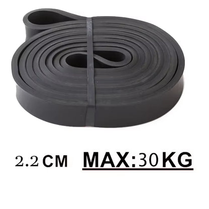Heavy-Duty Latex Resistance Bands for Pull-Up Assistance and Pilates Workouts - Ideal for Home Gym Fitness and Body Shaping